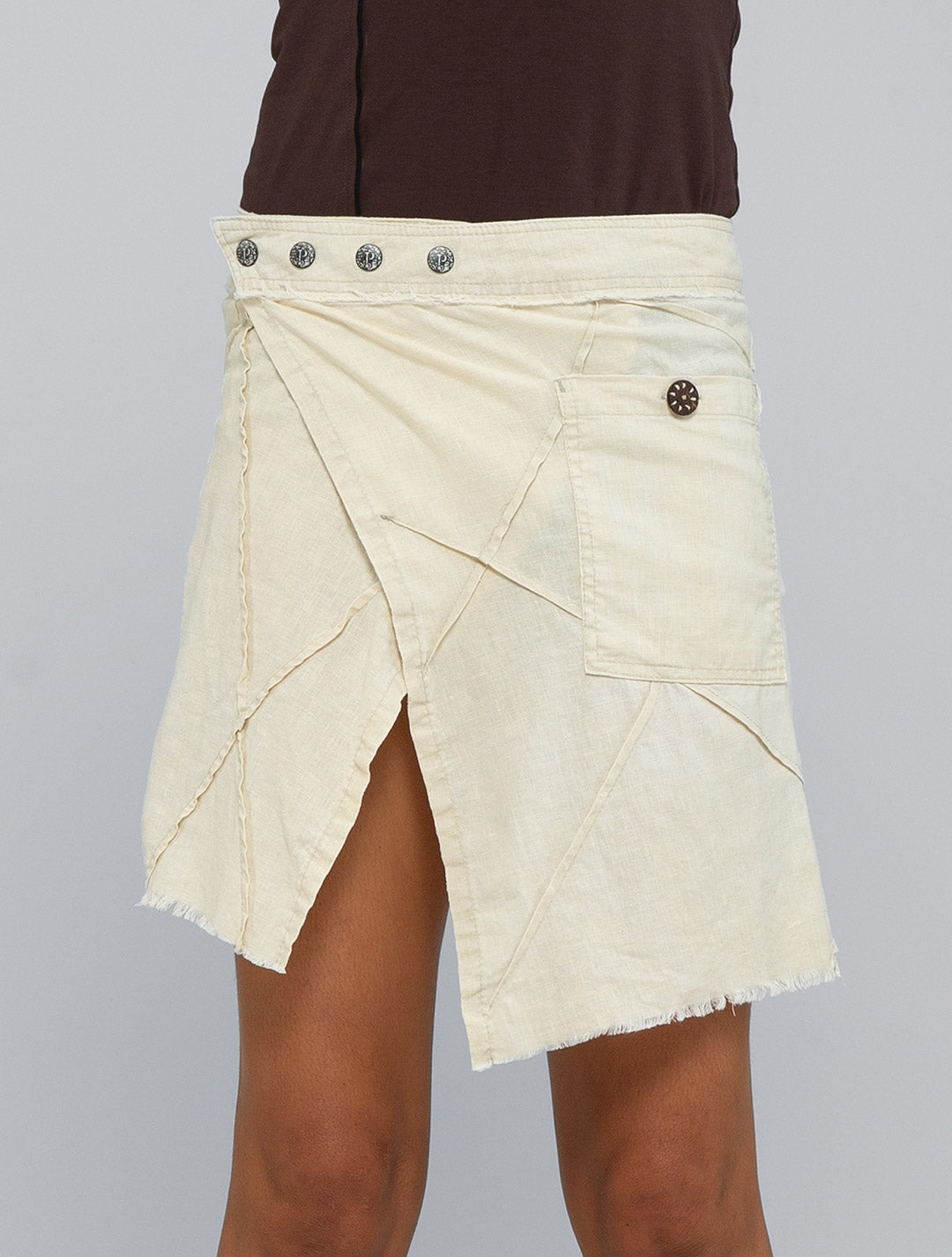 Aoki Mini Wrap Skirt
