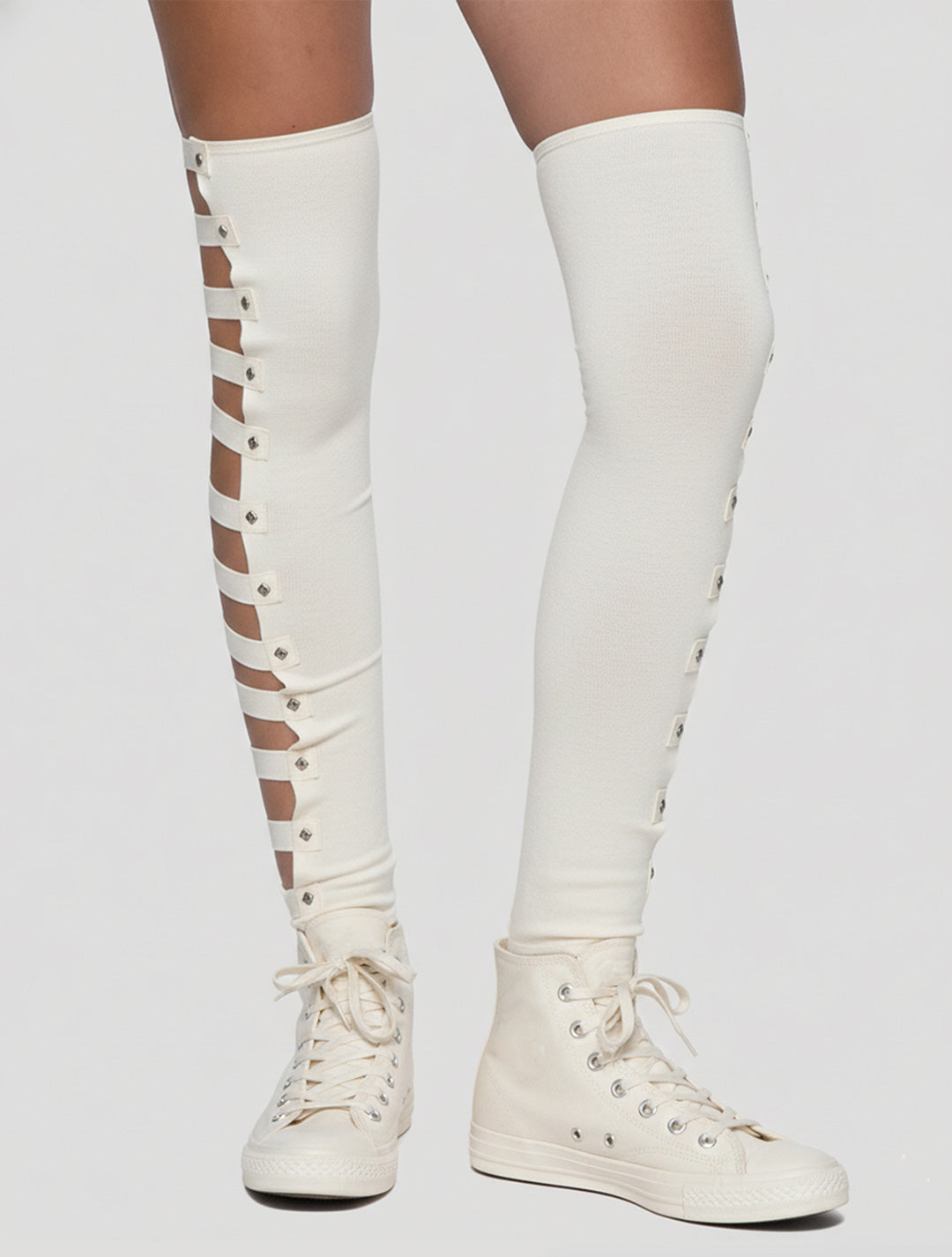 Slashed Long Legwarmers