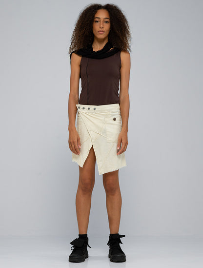 Aoki Mini Wrap Skirt