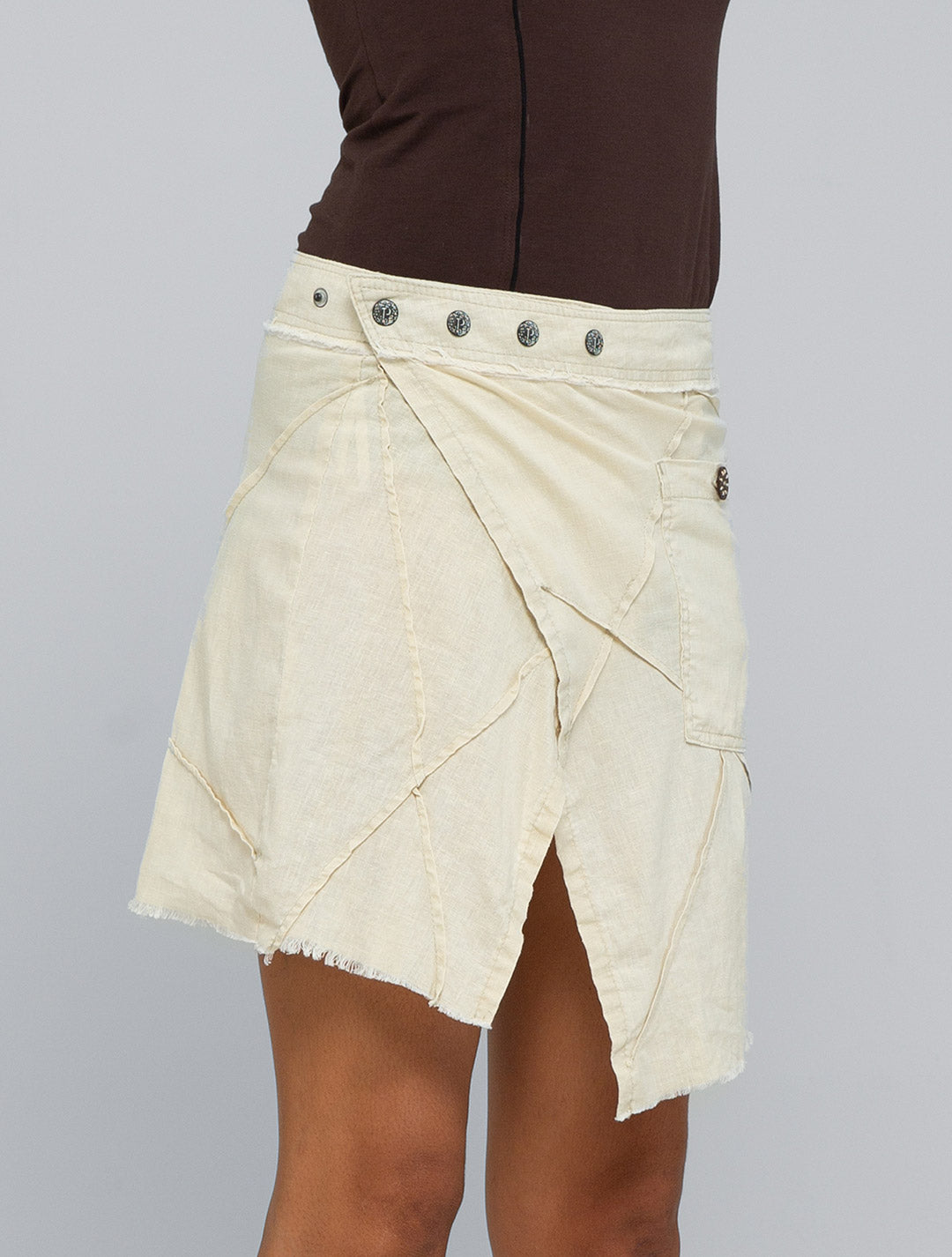 Aoki Mini Wrap Skirt