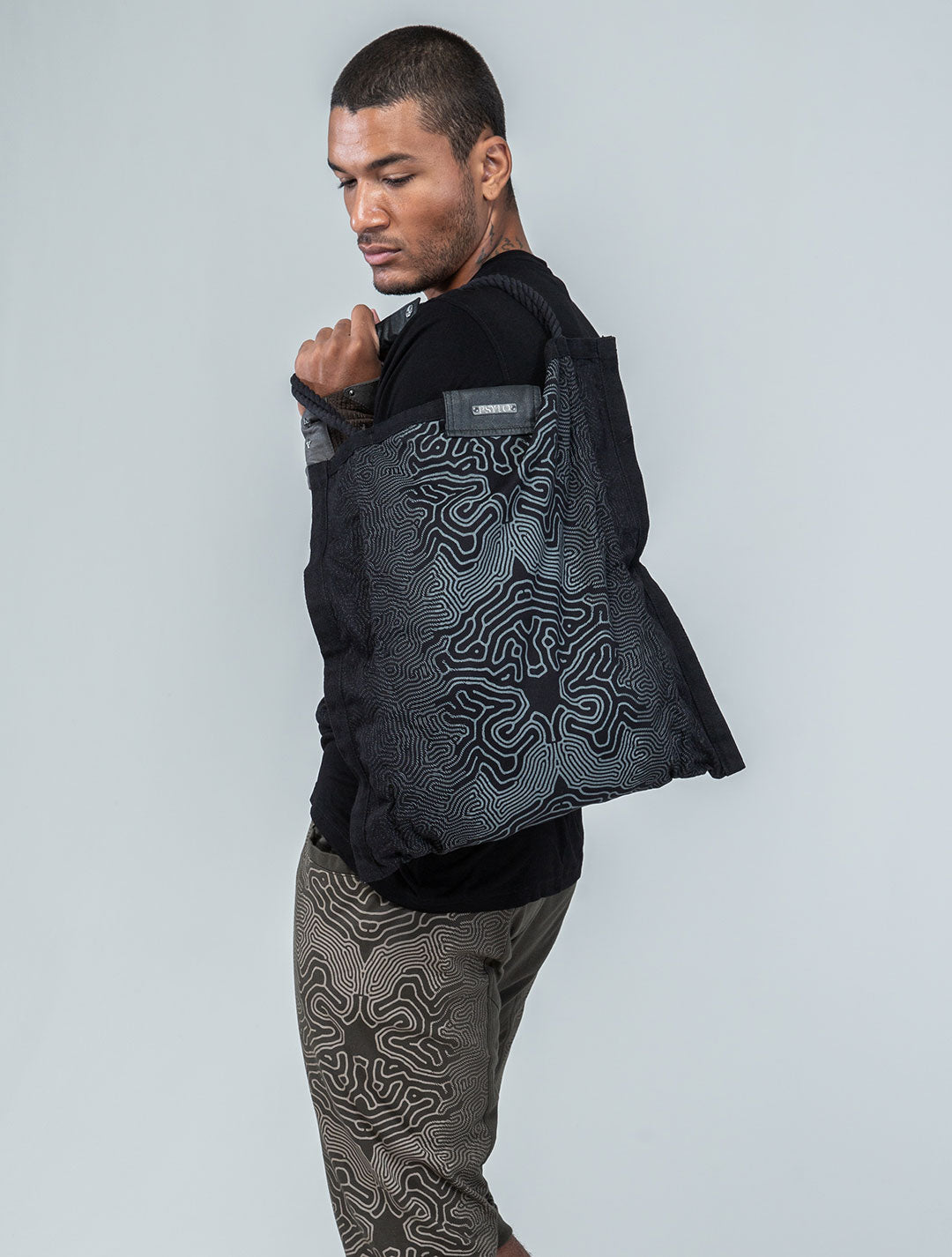 Aya Drawstring Tote Bag