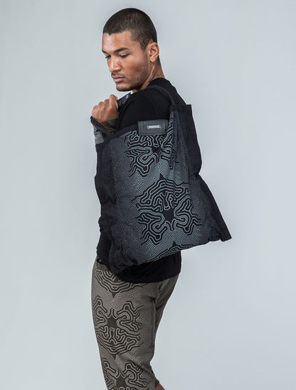 Aya Drawstring Tote Bag
