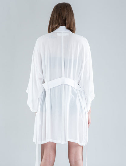 Ethnic Rmx Short Kimono - Psylo Fashion