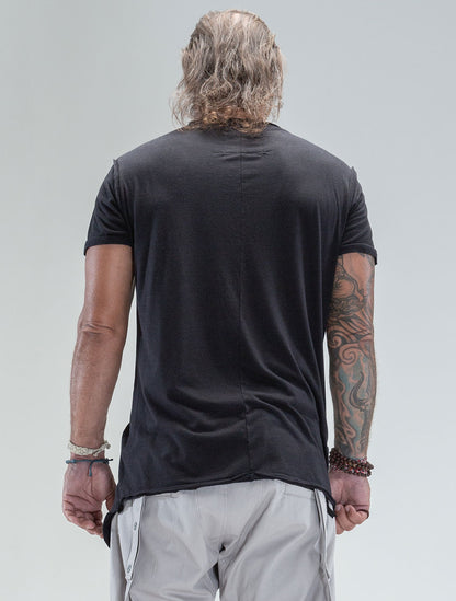 Falcon Asymmetric Tee - Psylo Fashion