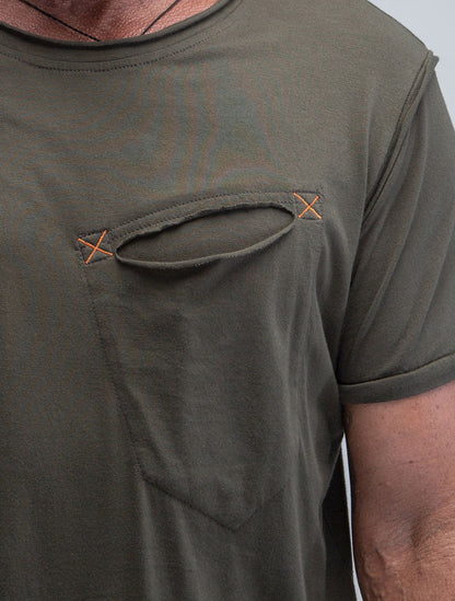 Falcon Asymmetric Tee - Psylo Fashion