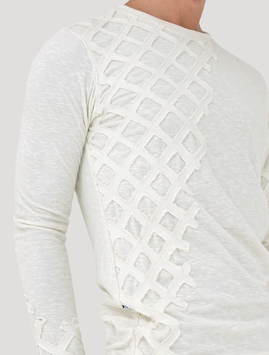 'Gauda' off white Sweater - Psylo Fashion