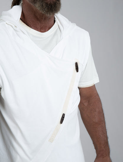 Horro Hooded Cotton Kaftan