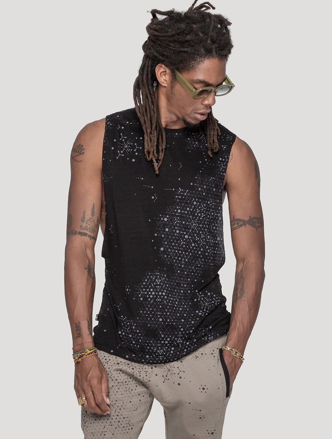 Holo Sleeveless Tee - Psylo Fashion