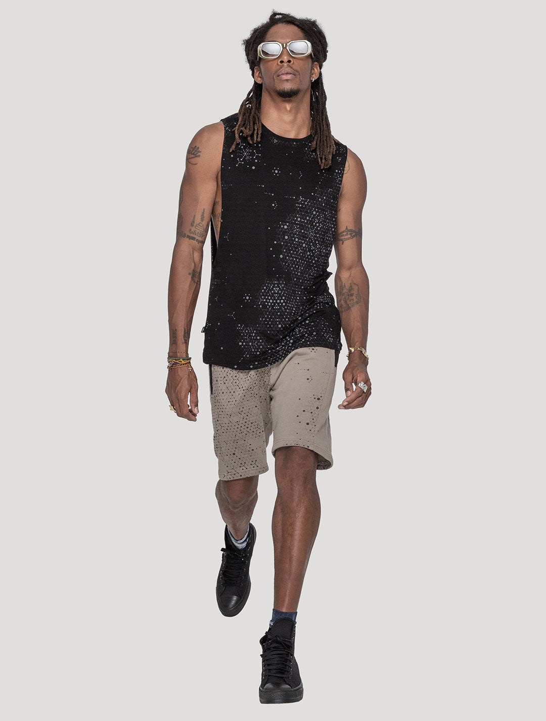 Holo Sleeveless Tee - Psylo Fashion