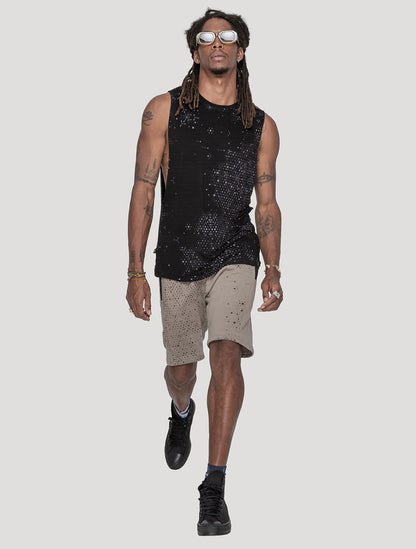 Holo Sleeveless Tee - Psylo Fashion