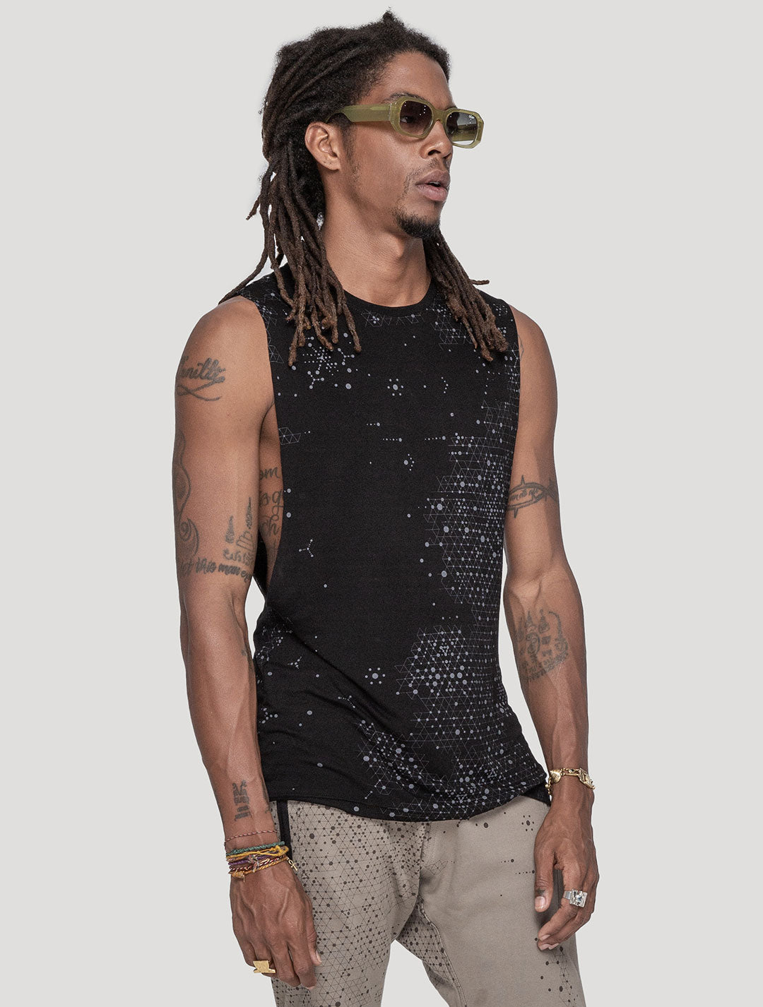 Holo Sleeveless Tee - Psylo Fashion