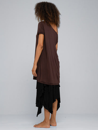 Mori Off-Shoulder Flowy Top