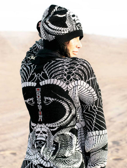 Apocalypto Hemp Beanie Hat by EGOSYSTEMA