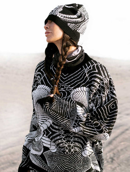 Apocalypto Hemp Beanie Hat by EGOSYSTEMA