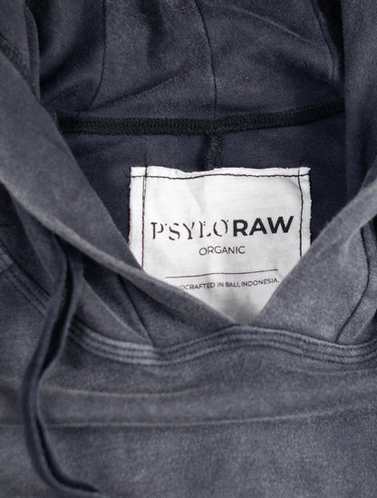 100% Cotton 'Rhino' Sleeveless Baggy Hoodie Sweatshirt – Psylo Fashion