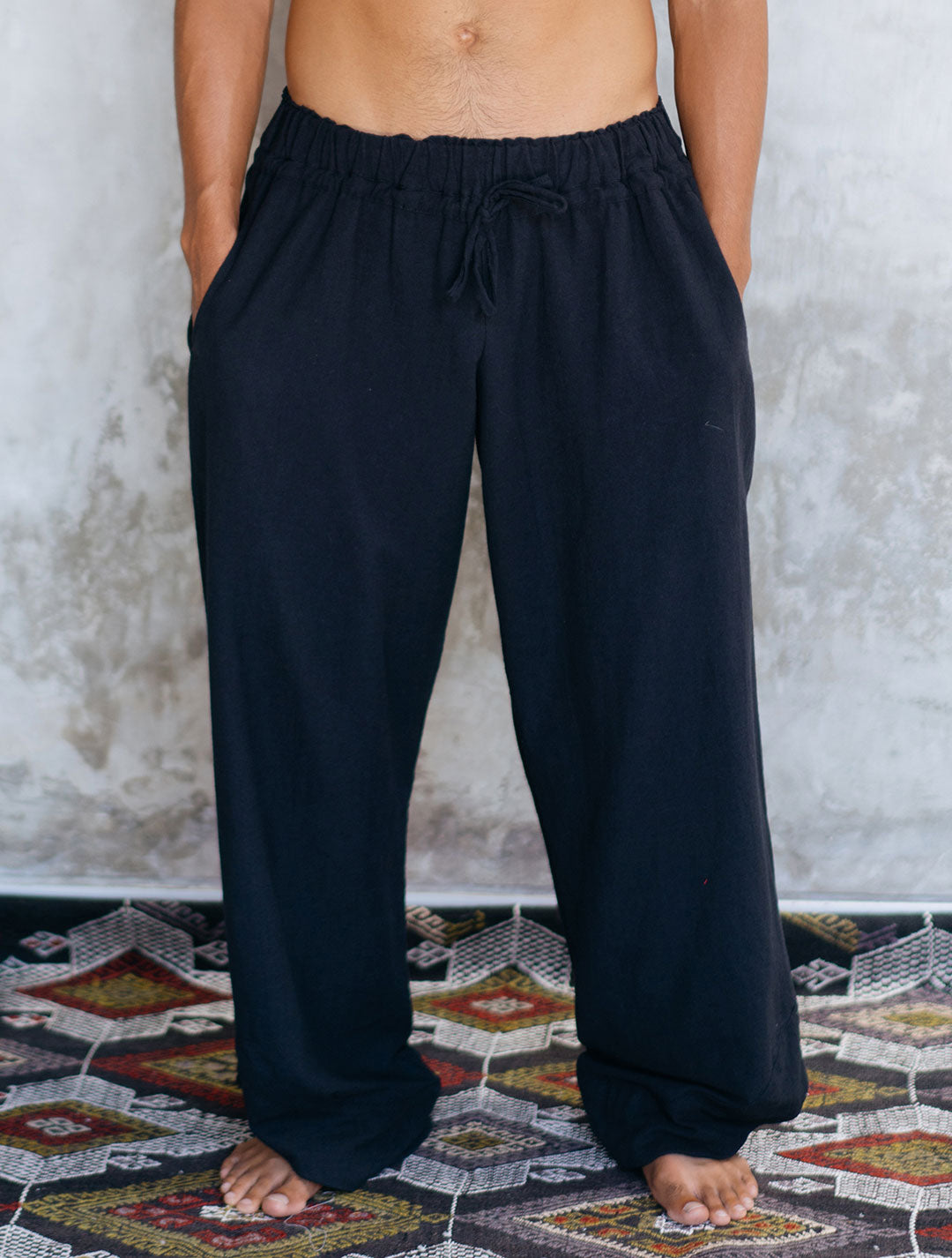 Linen-Cotton Trousers | 'Shanti' Pants by Shokraneh
