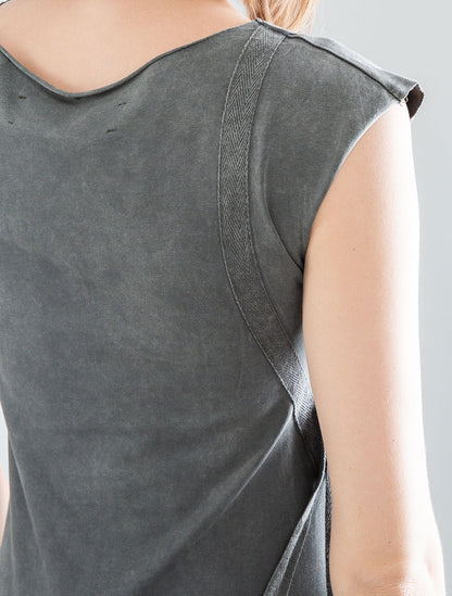 Willow Asymmetric Tunic - Psylo Fashion
