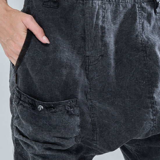 Aoki ¾ Harem Pants - Psylo Fashion