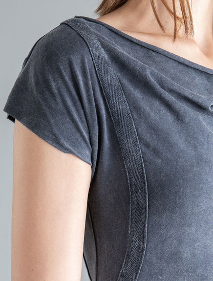 Willow Asymmetric Tunic - Psylo Fashion