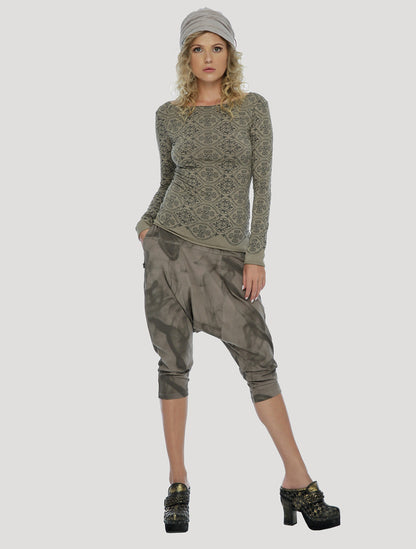 Drag Braided Top Long Sleeves by Psylo Fashion