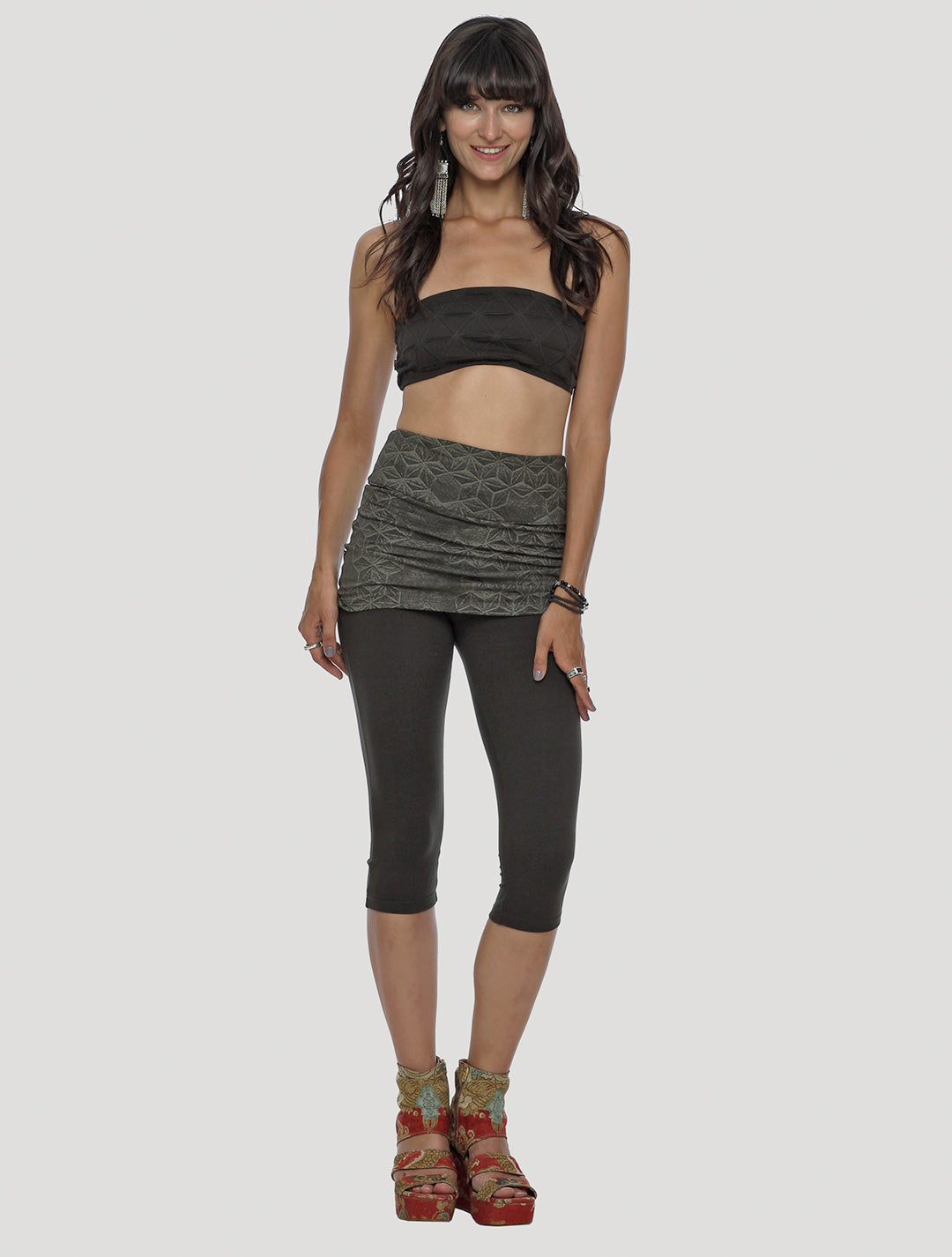F.O.L Skirted Short Leggings - Psylo Fashion