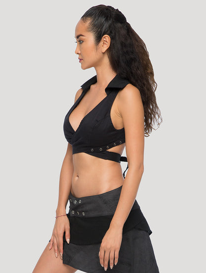 Fulla Wrap Top - Psylo Fashion