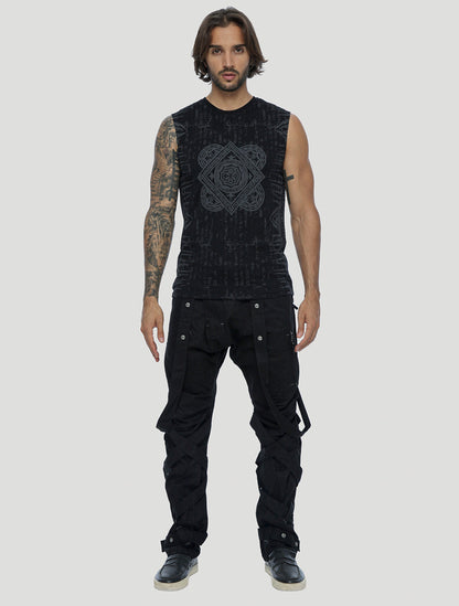 Jaya Sleeveless Tee - Psylo Fashion