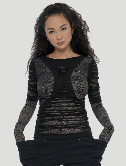 Luke Top Long Sleeves - Psylo Fashion