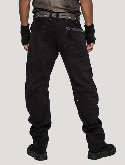 Black Magnus Pants - Psylo Fashion
