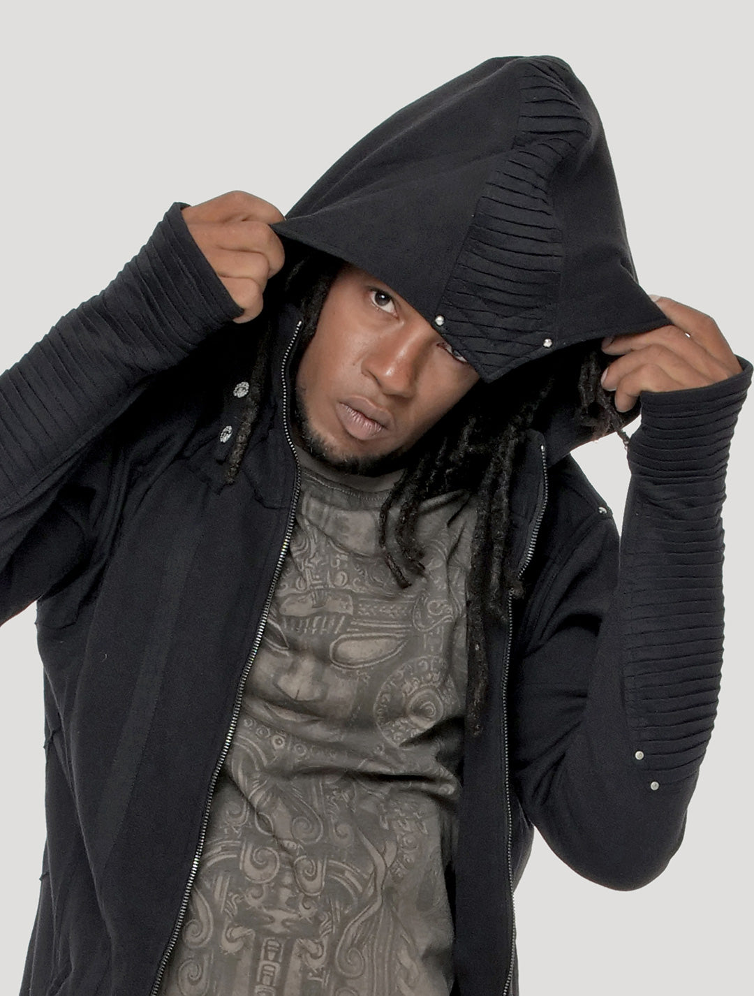 Okesa Long Coat - Psylo Fashion