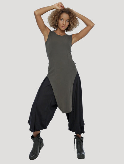Olmac Sleeveless Tunic - Psylo Fashion