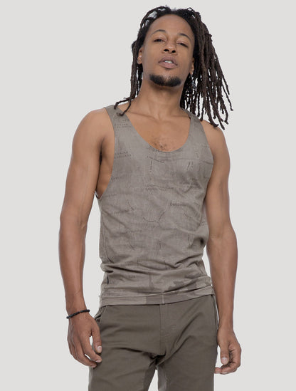 Peta Singlet Tee - Psylo Fashion