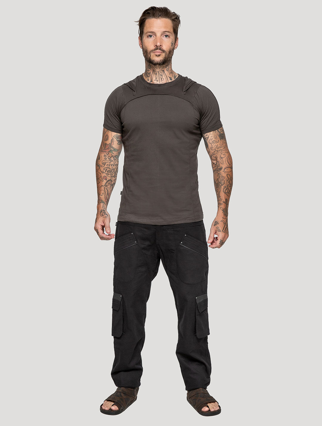 Shelter Short Sleeves Hoodie Tee