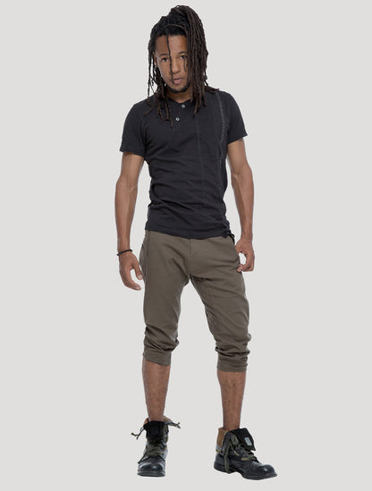 Serial Asymmetric T Shirt - Psylo Fashion