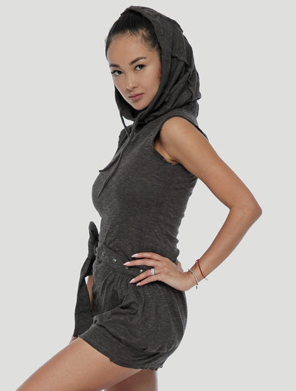 Soba Sleeveless Turtleneck Dress - Psylo Fashion