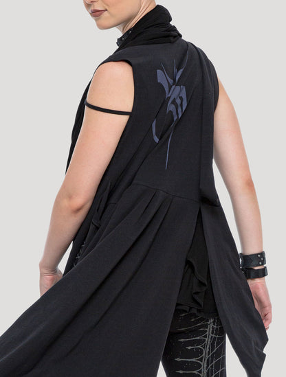 Virgin Hooded Long Kaftan