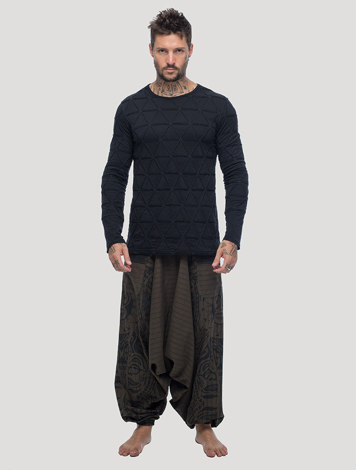 Zentangle Long Sleeves Tee - Psylo Fashion