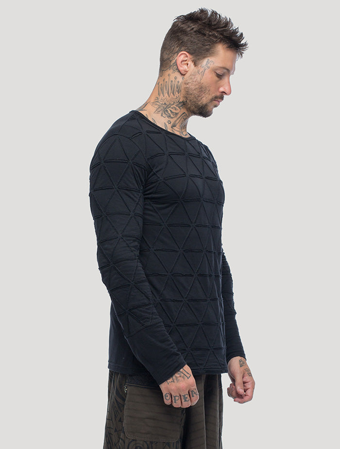 Zentangle Long Sleeves Tee - Psylo Fashion